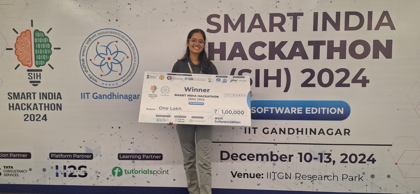 Smart India Hackathon (SIH) 2024 - WINNER image